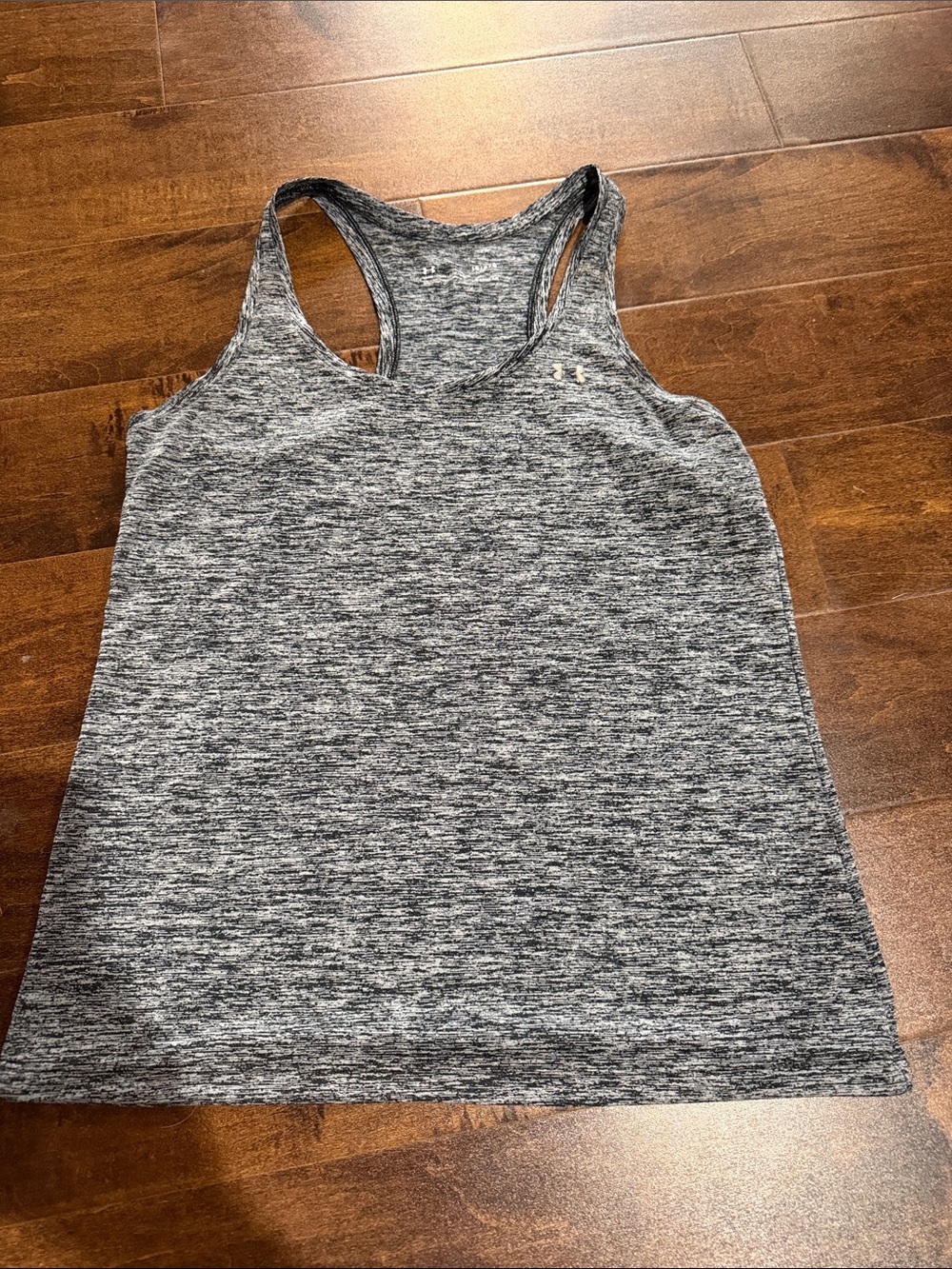 Under Armour Gray Heather Racerback Training Tank